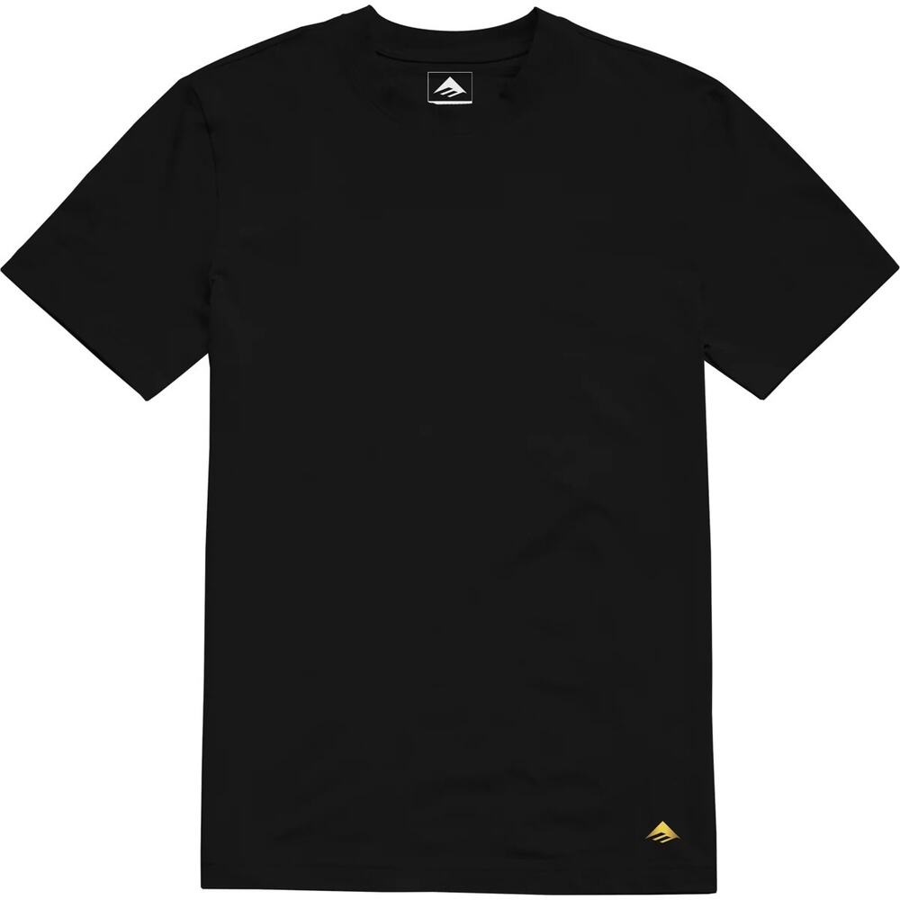 Emerica Men's T-Shirt Embroidered Micro Triangle Logo Short Sleeve Crewneck Tee